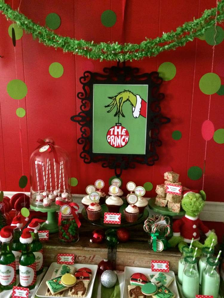 Best ideas about Christmas Birthday Party
. Save or Pin The Grinch Christmas Holiday Party Ideas Now.