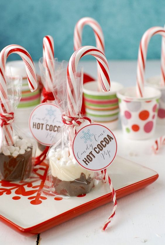 Best ideas about Christmas Candy Gift Ideas
. Save or Pin Candy Cane Hot Cocoa Pops Recipe Now.