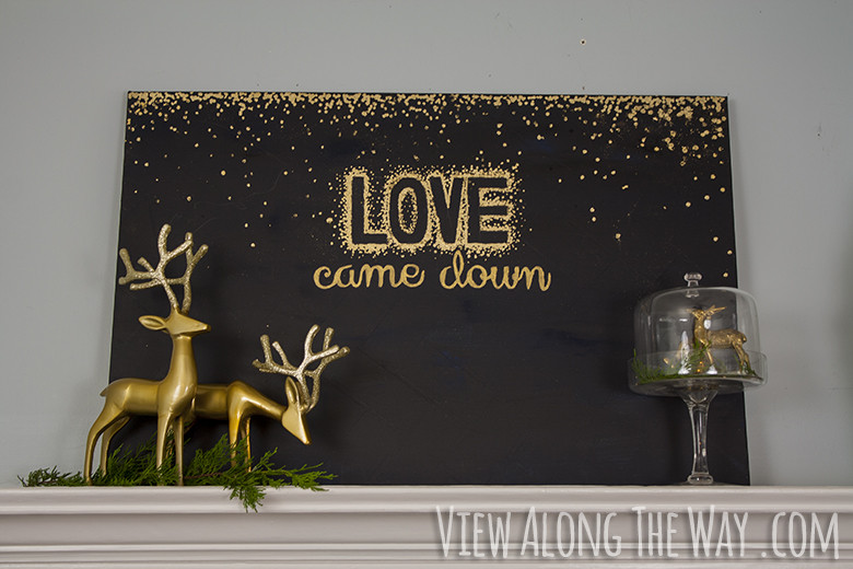 Best ideas about Christmas Canvas Paintings DIY
. Save or Pin Gold leaf Christmas canvas craft supply misbehavior Now.