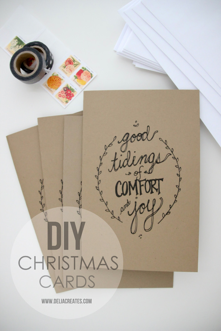 Best ideas about Christmas Cards DIY
. Save or Pin DIY Christmas Cards free printable Now.