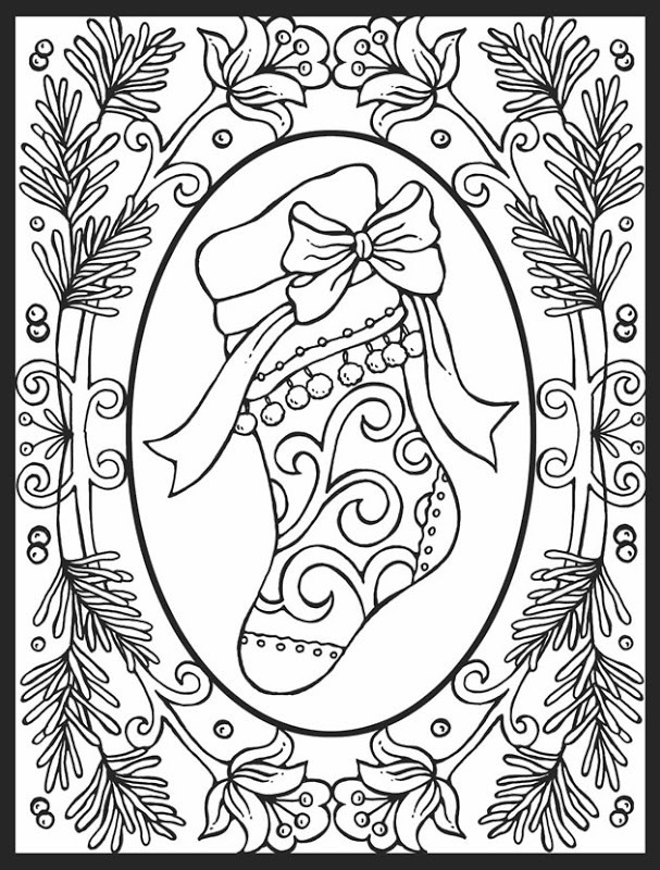 Best ideas about Christmas Coloring Pages For Teens
. Save or Pin Christmas Coloring Pages for Adults 2018 Dr Odd Now.