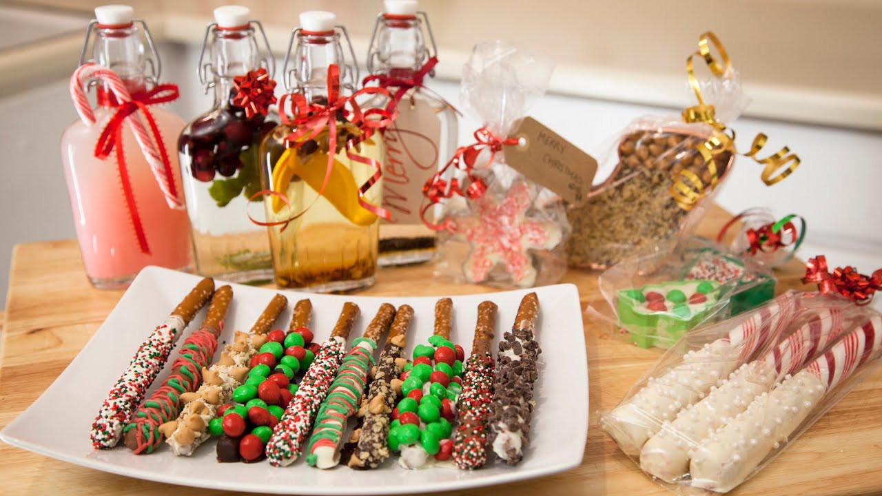 Best ideas about Christmas Cookie Gift Ideas
. Save or Pin 3 HOLIDAY EDIBLE GIFT IDEAS Chocolate Pretzels Cookie Now.