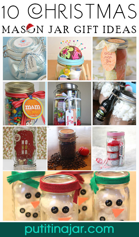 Best ideas about Christmas Craft Gift Ideas
. Save or Pin 10 DIY Mason Jar Christmas Gift Craft Ideas & Tutorials Now.