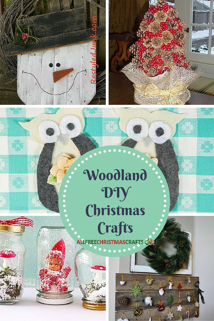 Best ideas about Christmas Crafts DIY
. Save or Pin 38 Woodland DIY Christmas Crafts Now.