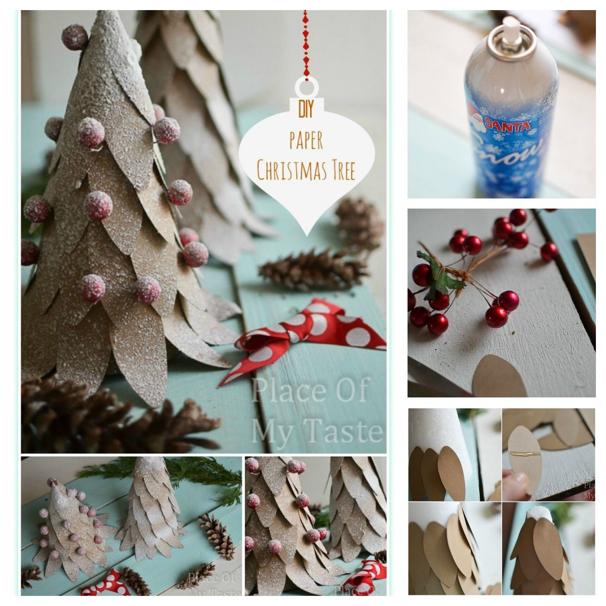 Best ideas about Christmas DIY Crafts
. Save or Pin DIY Paper Christmas Tree Craft s and Now.