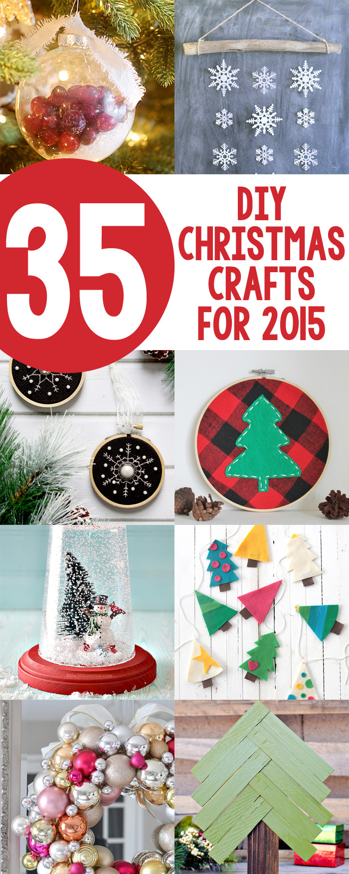 Best ideas about Christmas DIY Crafts
. Save or Pin 35 DIY Christmas Crafts for 2015 Yellow Bliss Road Now.