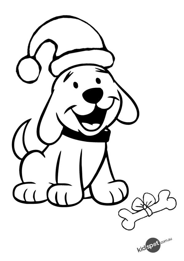 Best ideas about Christmas Dog Coloring Pages For Kids
. Save or Pin Free line Christmas Puppy Colouring Page signs Now.