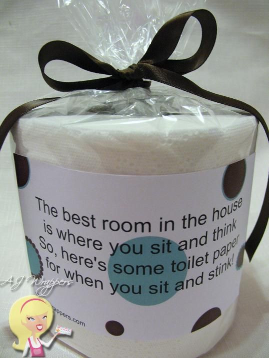 Best ideas about Christmas Gag Gift Ideas
. Save or Pin Toilet Paper Gag Gift Sit & Stink Now.