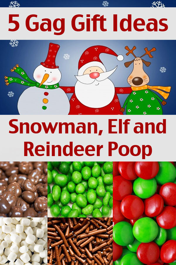 Best ideas about Christmas Gag Gift Ideas
. Save or Pin Snowman Poop Elf Poop Reindeer Poop Homemade Christmas Now.
