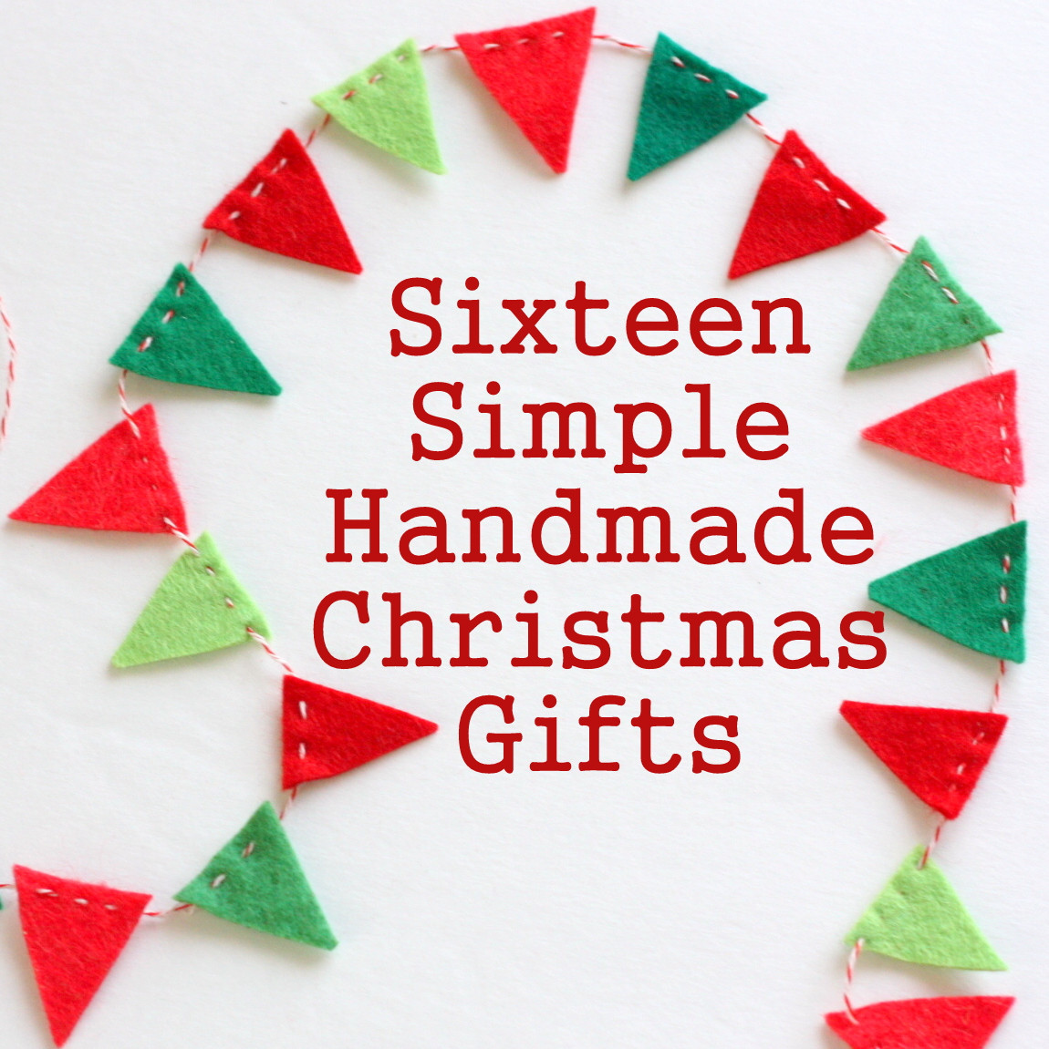Best ideas about Christmas Gift Craft Ideas
. Save or Pin 16 Simple Handmade Christmas Gift tutorials Diary of a Now.