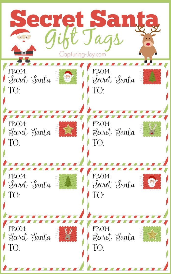 Best ideas about Christmas Gift Exchange Ideas
. Save or Pin Secret Santa Gift Tags Secret Santa Gift Exchange Ideas Now.