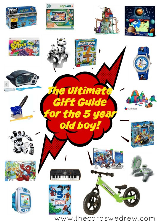Best ideas about Christmas Gift Ideas For 5 Year Old Boy
. Save or Pin The Ultimate Gift Guide for the 5 Year Old Boy The Cards Now.