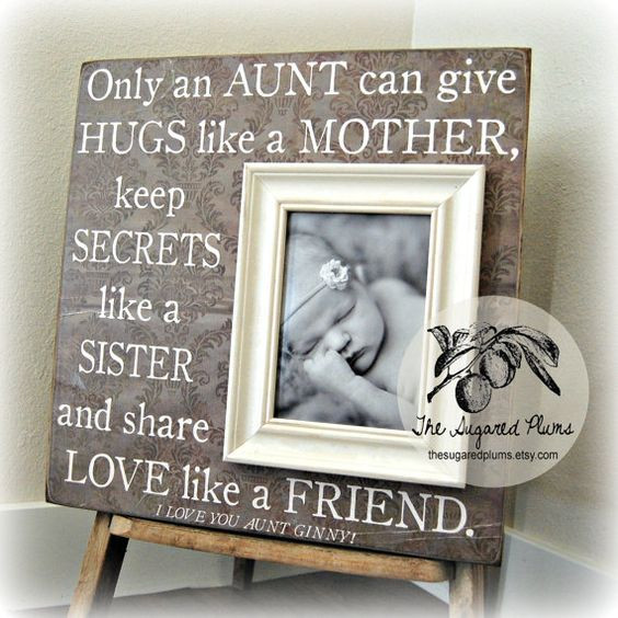Best ideas about Christmas Gift Ideas For Aunt
. Save or Pin Aunt ts Aunt and Personalized picture frames on Pinterest Now.