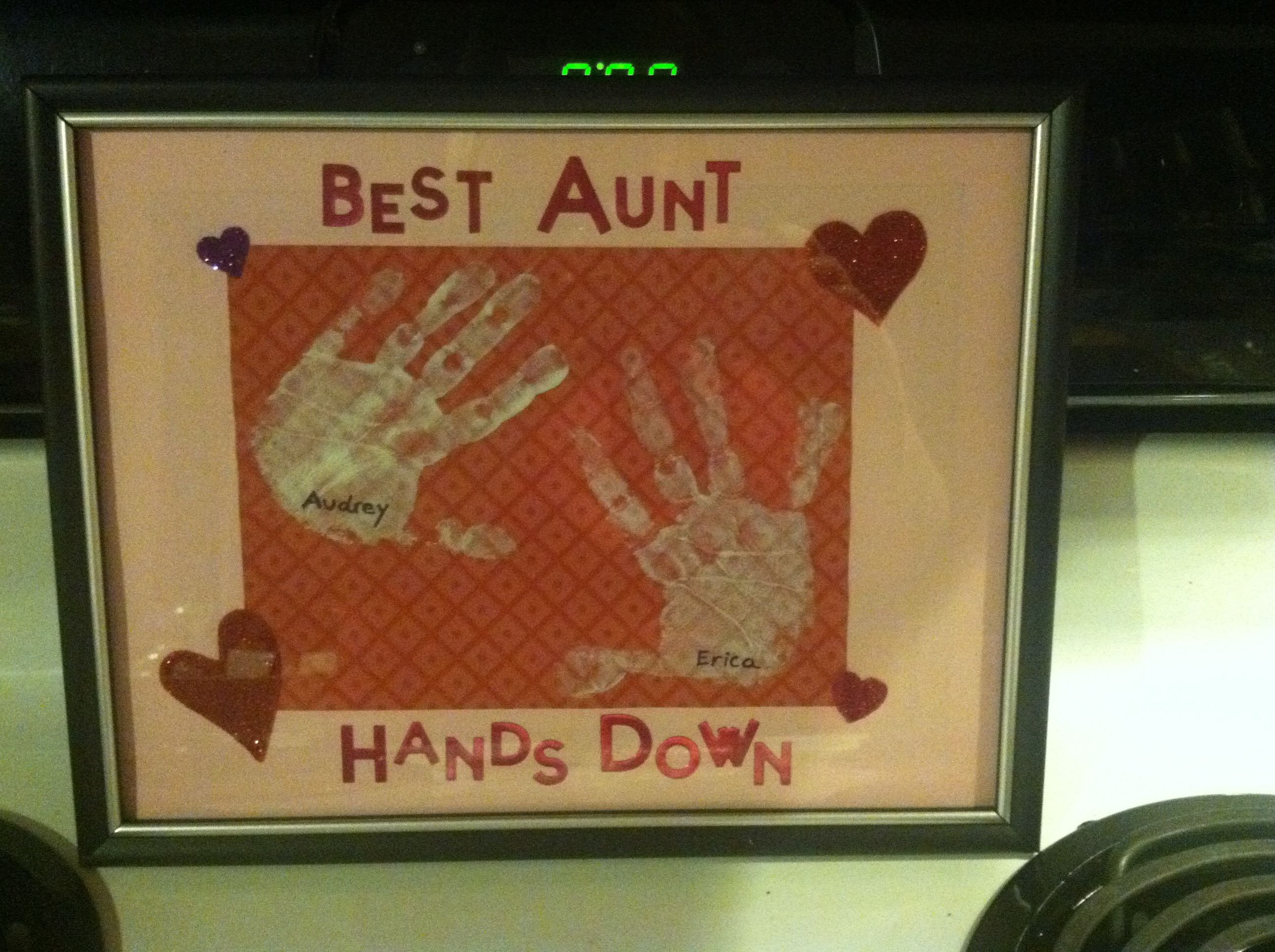 Best ideas about Christmas Gift Ideas For Aunt
. Save or Pin Handprints turned into t for Aunt Now.
