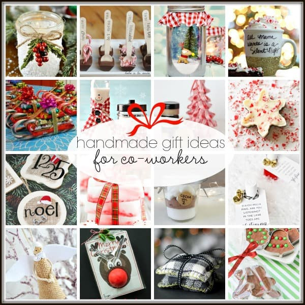 Best ideas about Christmas Gift Ideas For Coworkers
. Save or Pin 20 Handmade Gift Ideas for Co Workers Now.