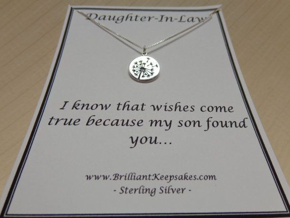Best ideas about Christmas Gift Ideas For Daughter In Law
. Save or Pin Daughter In Law Gift Idea Wishes e True by Now.