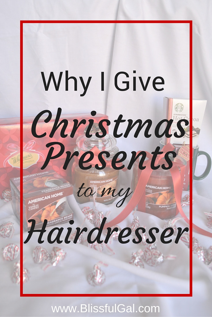 Best ideas about Christmas Gift Ideas For Hairdresser
. Save or Pin Why I Give Christmas Presents to My Hairdresser Blissful Gal Now.