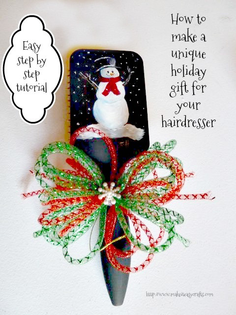 Best ideas about Christmas Gift Ideas For Hairdresser
. Save or Pin Make it easy crafts How to make a unique holiday t for Now.