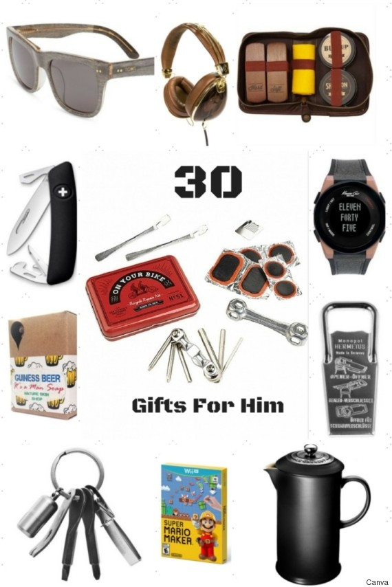 Best ideas about Christmas Gift Ideas For Him
. Save or Pin 30 Holiday Gift Ideas For Him Now.