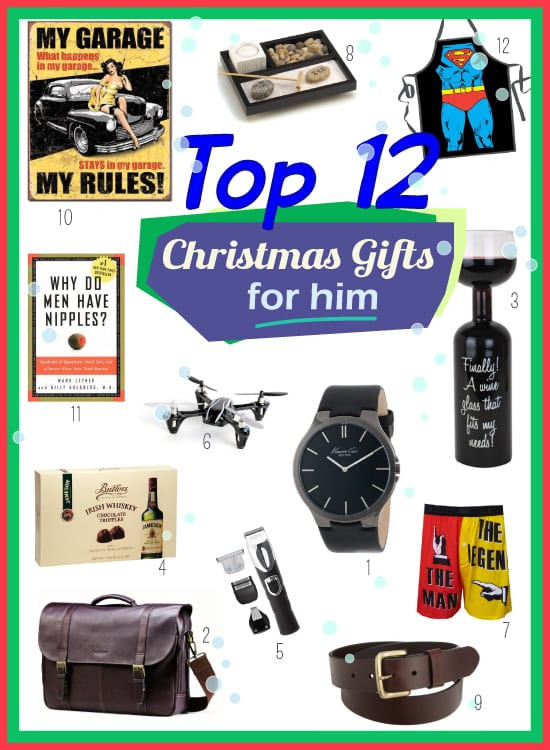Best ideas about Christmas Gift Ideas For Him
. Save or Pin Top Christmas Present Ideas for Him Vivid s Now.