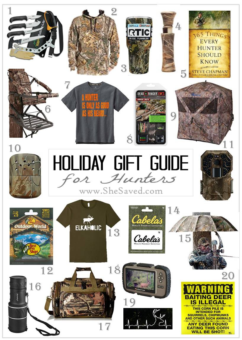 Best ideas about Christmas Gift Ideas For Hunters
. Save or Pin HOLIDAY GIFT GUIDE Gifts for the Hunter on Your List Now.