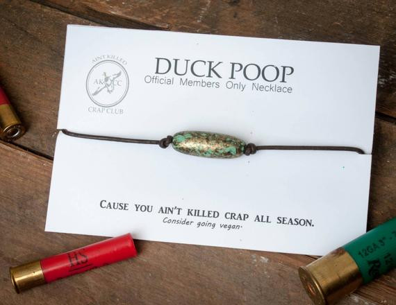 Best ideas about Christmas Gift Ideas For Hunters
. Save or Pin Sale Duck Poop Necklace Duck Hunter Gag Gifts Hunting Duck Now.