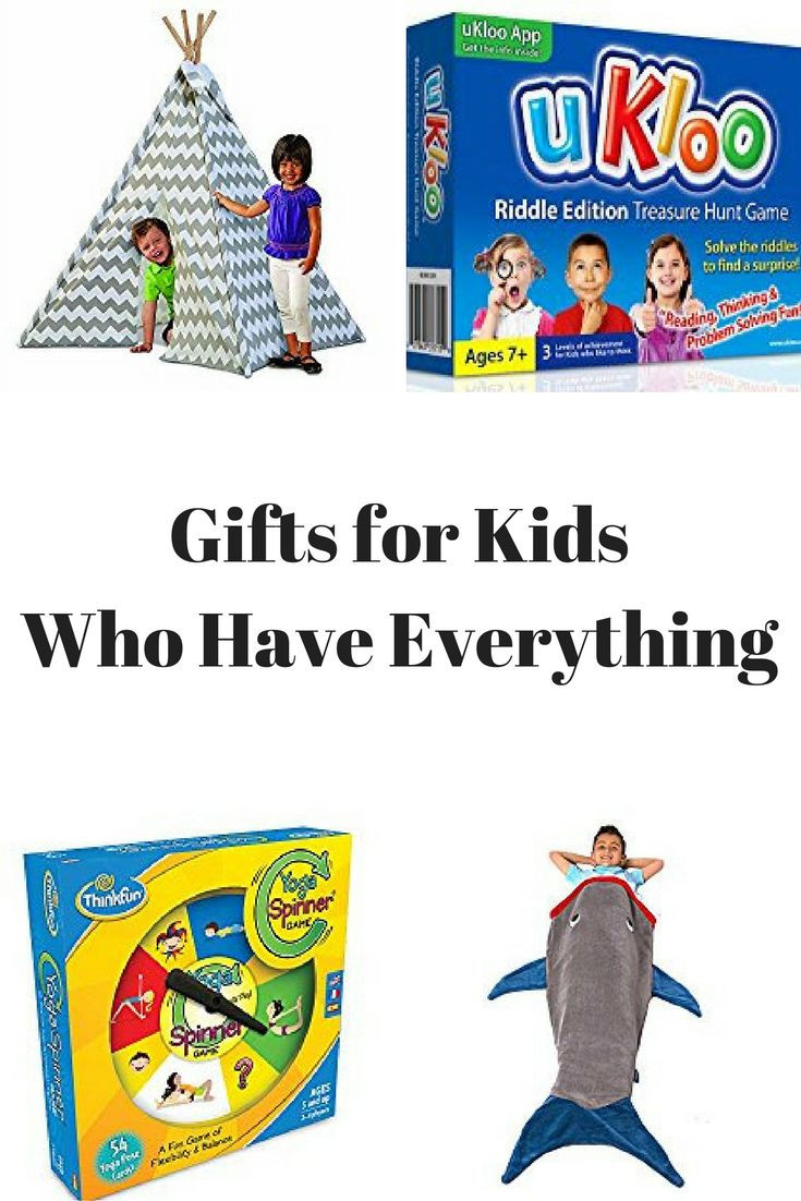 Best ideas about Christmas Gift Ideas For Kids Who Have Everything
. Save or Pin 25 best Unique ts for kids ideas on Pinterest Now.