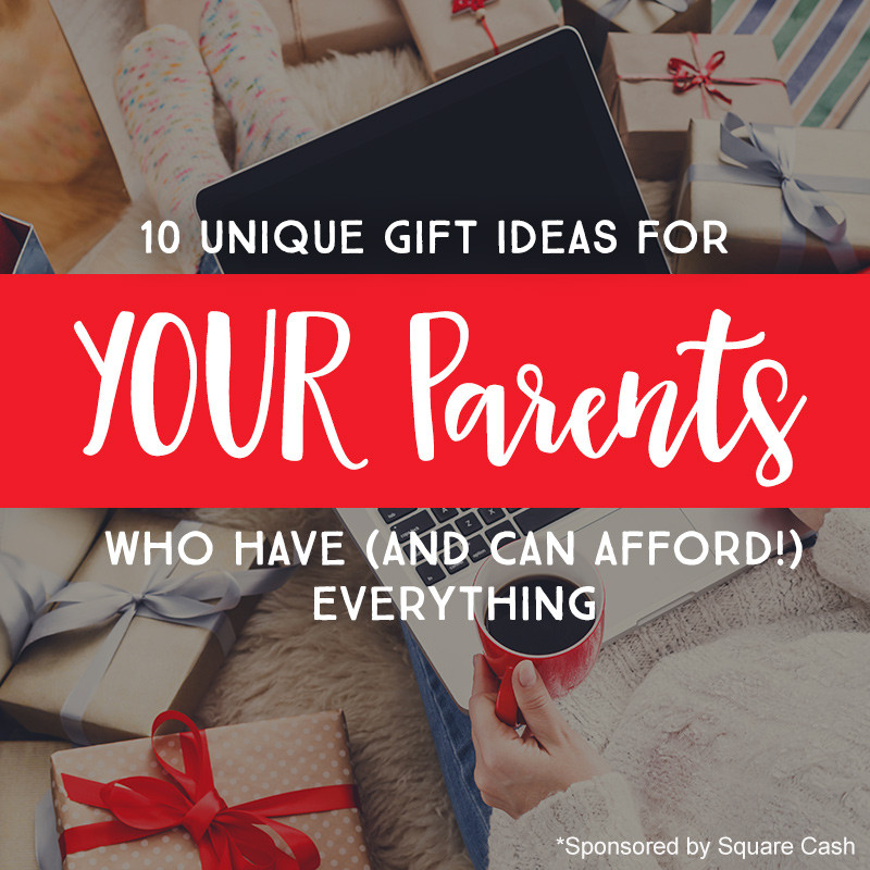 Best ideas about Christmas Gift Ideas For Kids Who Have Everything
. Save or Pin 10 Unique Gift Ideas for YOUR Parents Who Have And Can Now.