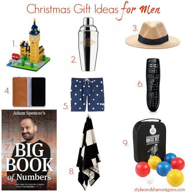 Best ideas about Christmas Gift Ideas For Men
. Save or Pin Christmas Gift Ideas for Men Style & Shenanigans Now.
