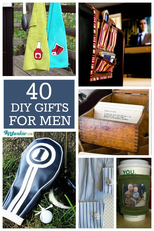 Best ideas about Christmas Gift Ideas For Men
. Save or Pin 40 Homemade Christmas Gift Ideas for Men – Tip Junkie Now.