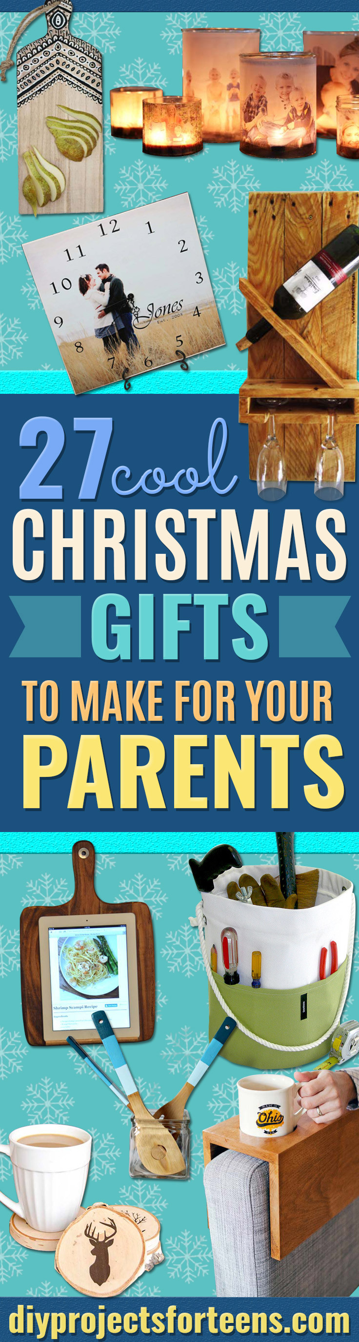 Best ideas about Christmas Gift Ideas For Mom And Dad
. Save or Pin Cool Christmas Gifts To Make For Your Parents Now.