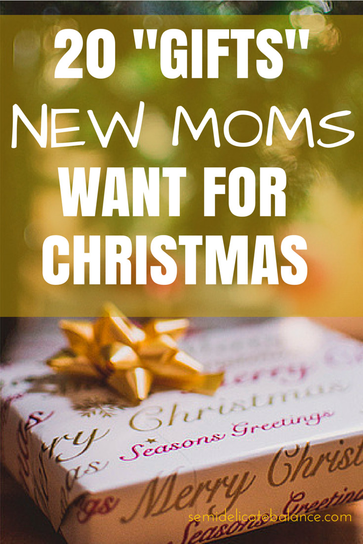 Best ideas about Christmas Gift Ideas For New Moms
. Save or Pin Here are 20 "Gifts" New Moms Want for Christmas Now.