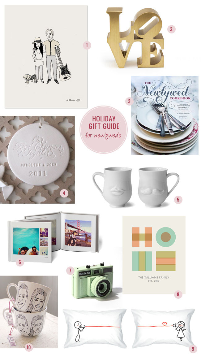 Best ideas about Christmas Gift Ideas For Newlyweds
. Save or Pin Holiday Gift Guide –– Newlyweds Now.