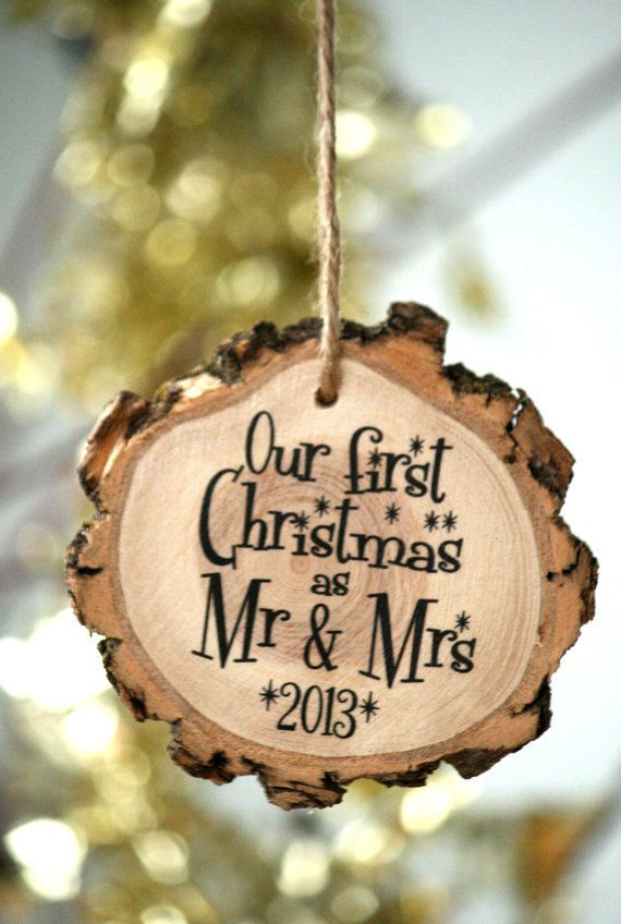 Best ideas about Christmas Gift Ideas For Newlyweds
. Save or Pin Newlyweds 2014 First Christmas Holiday Ornament Wedding Now.