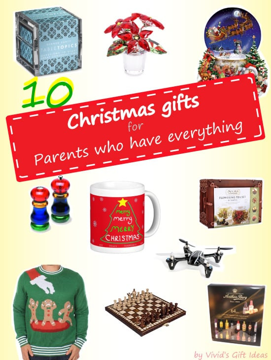 Best ideas about Christmas Gift Ideas For Parents
. Save or Pin 2014 Christmas Gift Ideas For Parents Who Have Everything Now.