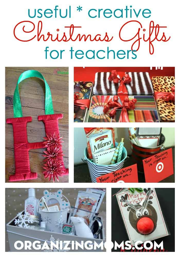 Best ideas about Christmas Gift Ideas For Teachers
. Save or Pin Useful Creative Christmas Gifts for Teachers Organizing Moms Now.