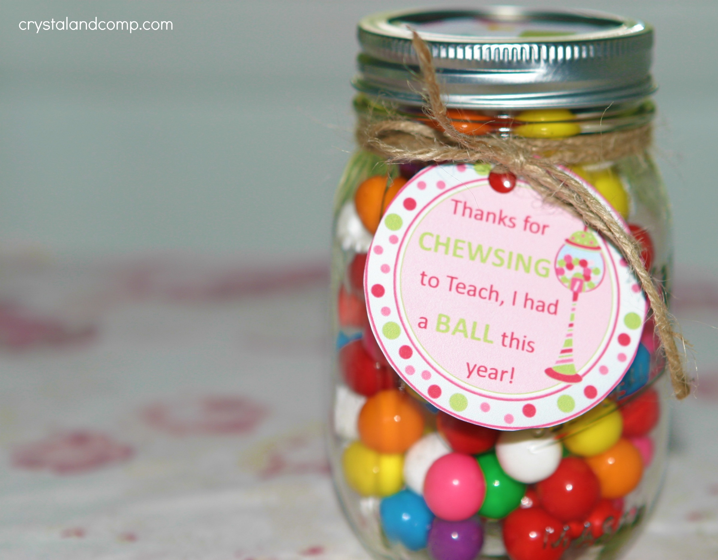 Best ideas about Christmas Gift Ideas For Teachers
. Save or Pin Teacher Appreciation Gift Ideas Bubble Gum Now.