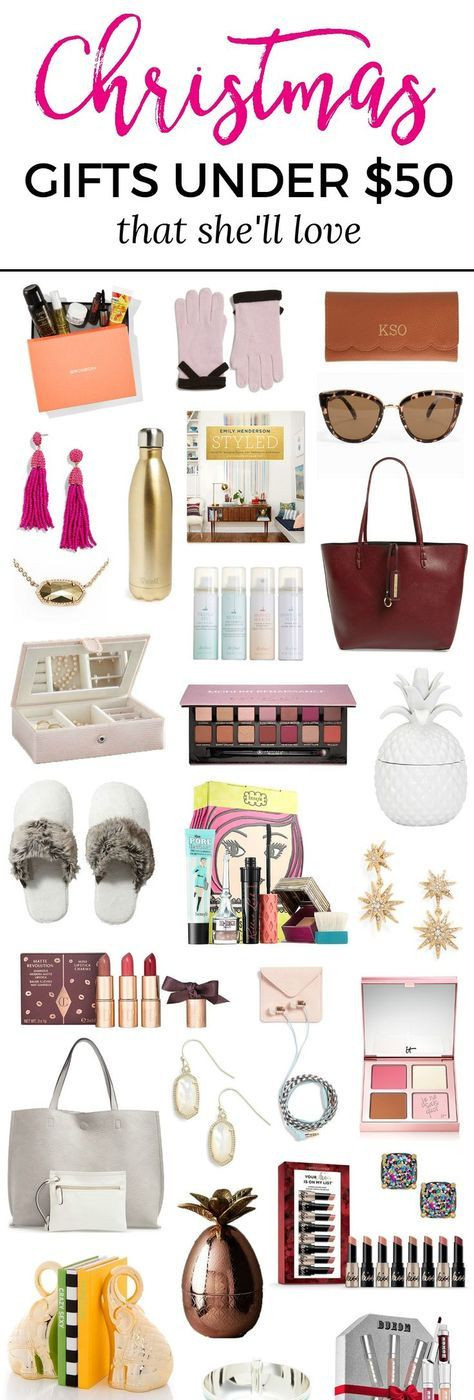 Best ideas about Christmas Gift Ideas For Women
. Save or Pin The Best Christmas Gift Ideas for Women Under $50 Now.