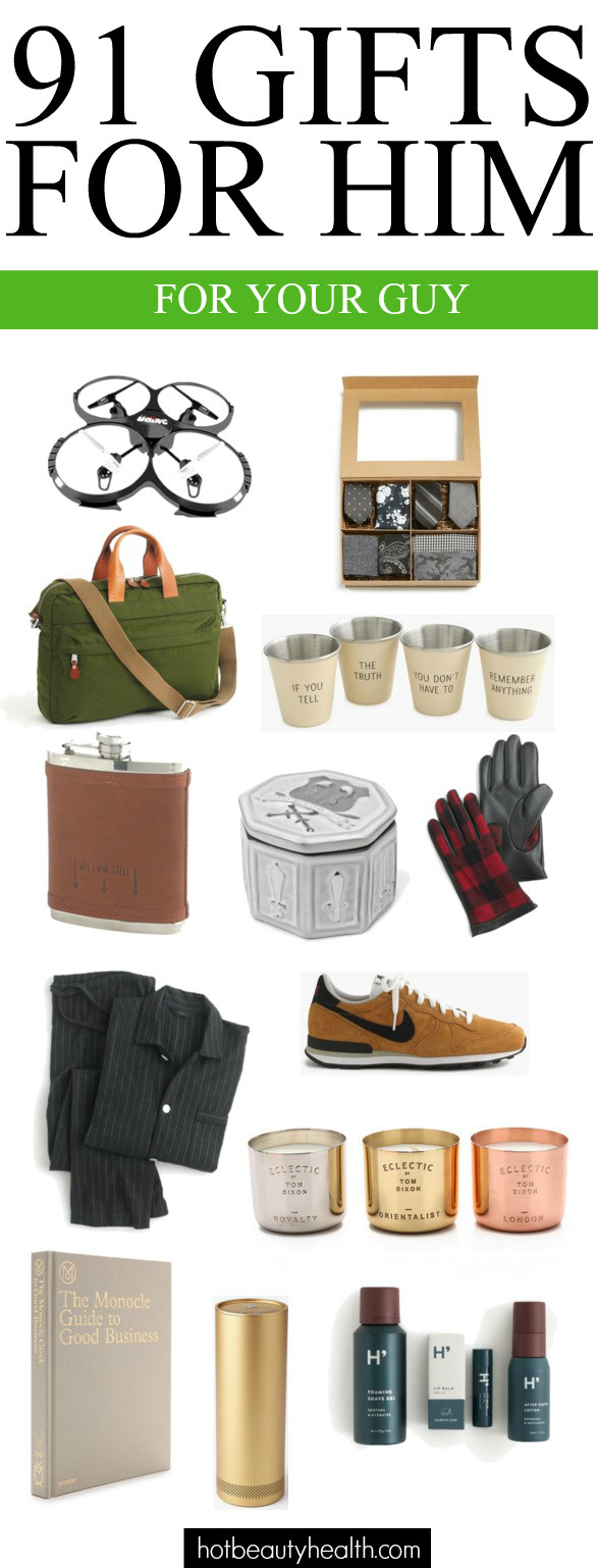 Best ideas about Christmas Gift Ideas For Young Men
. Save or Pin 100 Gift Ideas for The Guy s in Your Life Now.