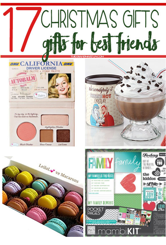 Best ideas about Christmas Gift Ideas For Your Best Friend
. Save or Pin 17 Christmas Gifts for Best Friends TGIF This Grandma Now.