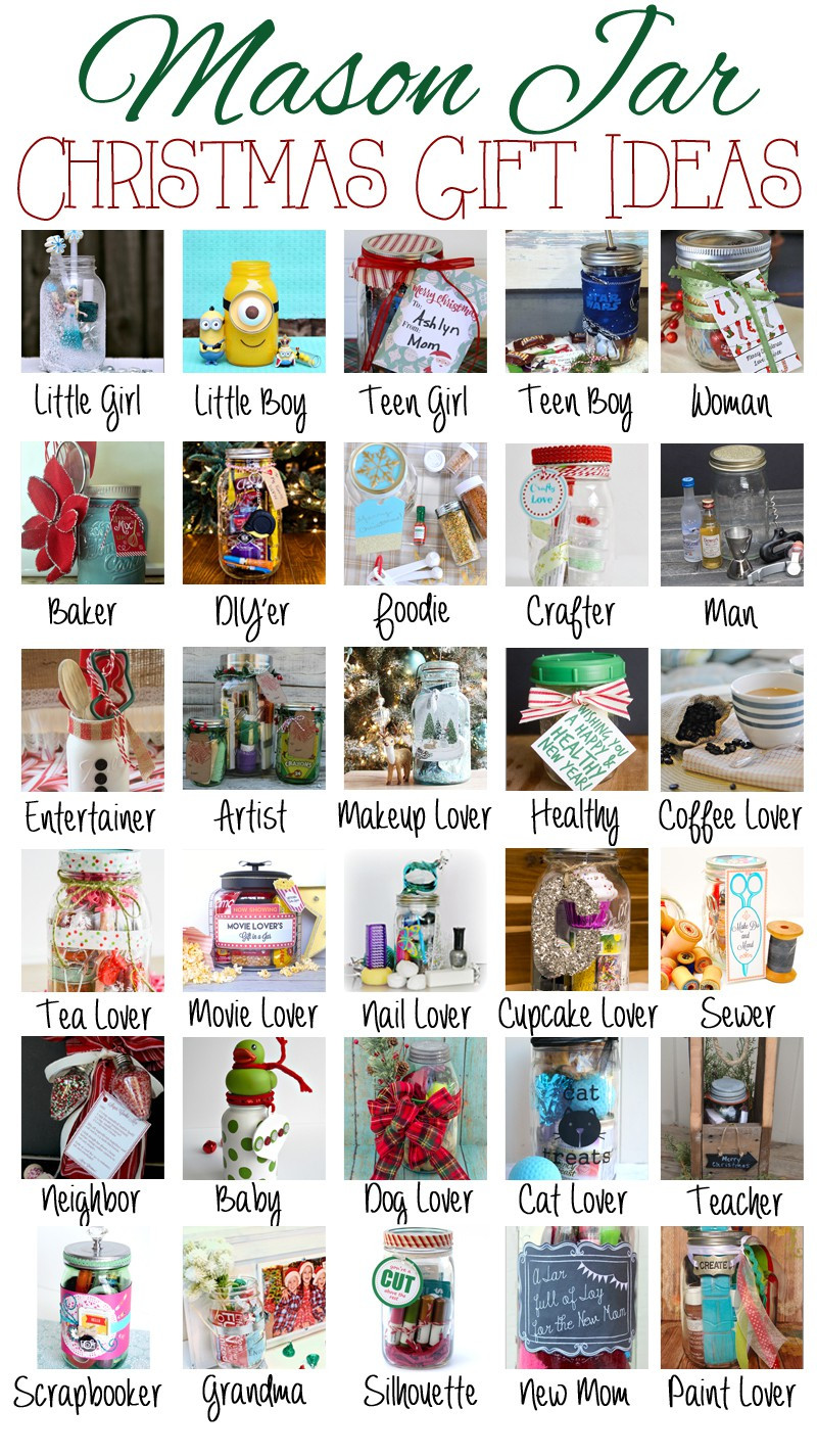 Best ideas about Christmas Gift List Ideas
. Save or Pin Mason jar themed Christmas t ideas Debbiedoos Now.