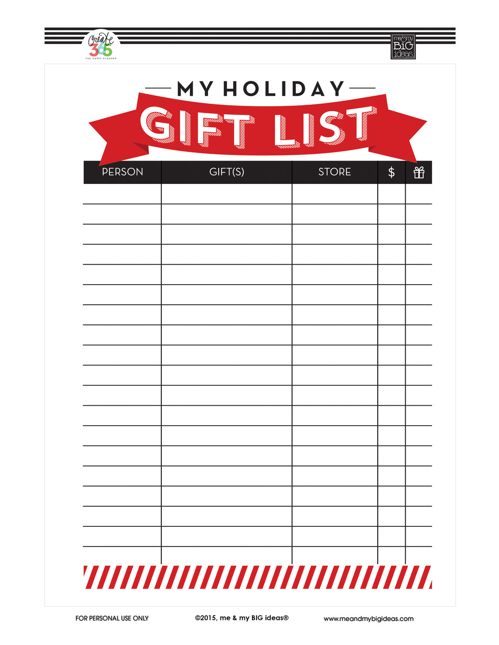 Best ideas about Christmas Gift List Ideas
. Save or Pin The Happy Planner™ Now.