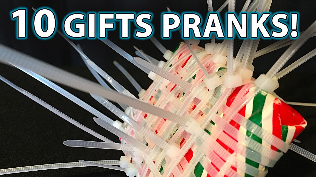 Best ideas about Christmas Gift Prank Ideas
. Save or Pin TOP 10 Holiday Christmas Gift PRANK Ideas Now.