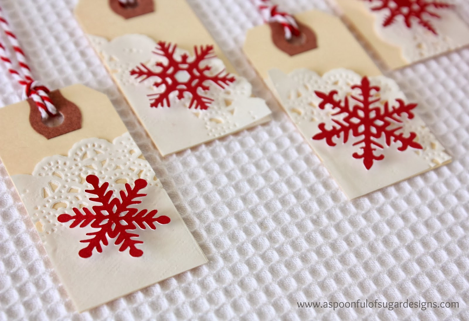 Best ideas about Christmas Gift Tag Ideas
. Save or Pin Snowflake Gift Tags A Spoonful of Sugar Now.
