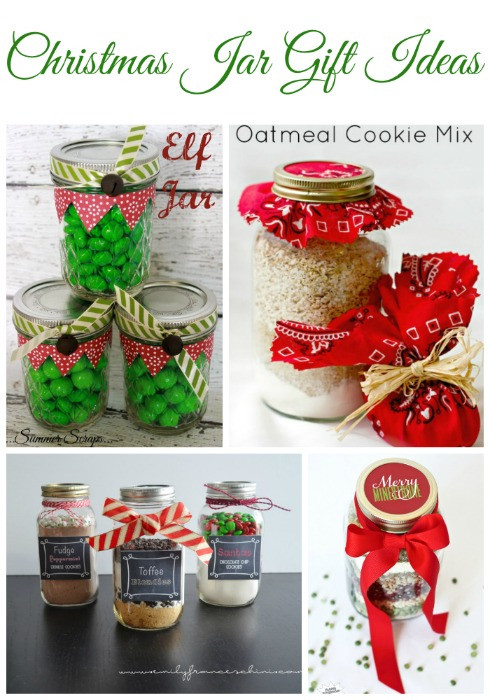 Best ideas about Christmas Jar Gift Ideas
. Save or Pin Christmas Jar Crafts and Gifts Roundup Summer Scraps Now.