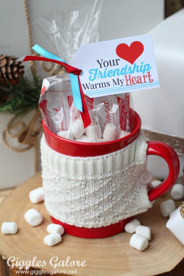 Best ideas about Christmas Mug Gift Ideas
. Save or Pin Friendship Warms My Heart Gift and Tag Now.