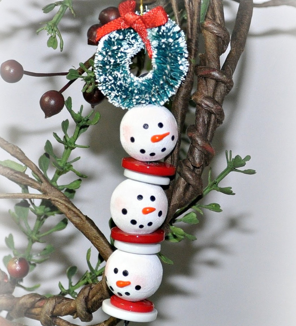Best ideas about Christmas Ornament Craft Ideas
. Save or Pin Beaded Snowman Strand Now.