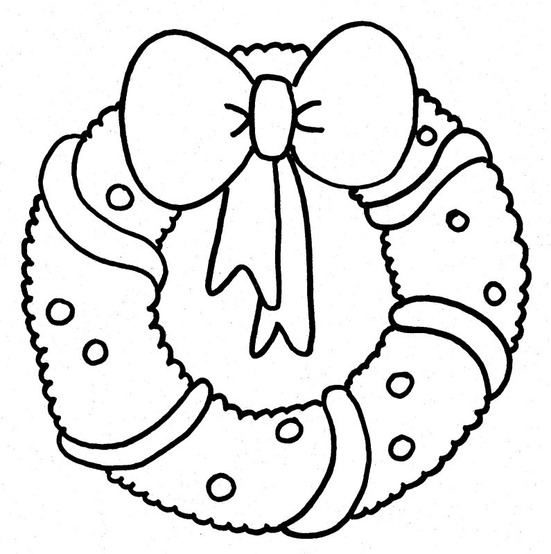 Best ideas about Christmas Preschool Coloring Sheets
. Save or Pin Christmas Wreath Coloring Page AZ Coloring Pages Now.