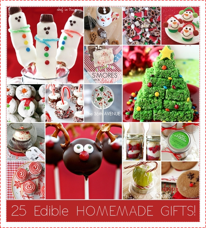 Best ideas about Christmas Treat DIY
. Save or Pin 25 Edible Neighbor Gifts The 36th AVENUE Now.