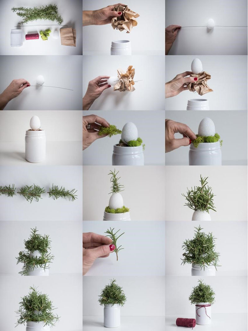 Best ideas about Christmas Tree DIY
. Save or Pin Easy Christmas DIY Gift Rosemary Christmas Tree Now.